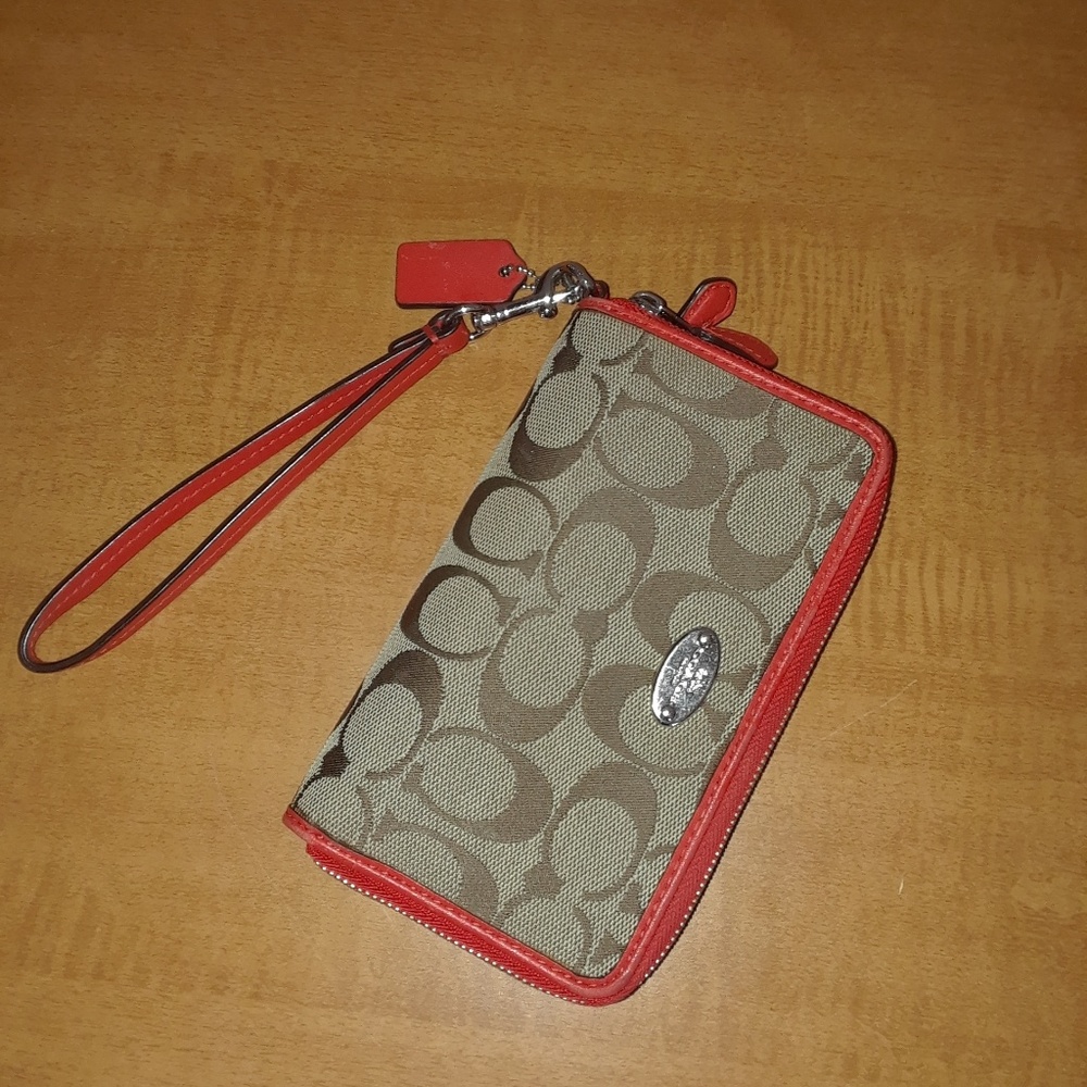 Coach wristlet